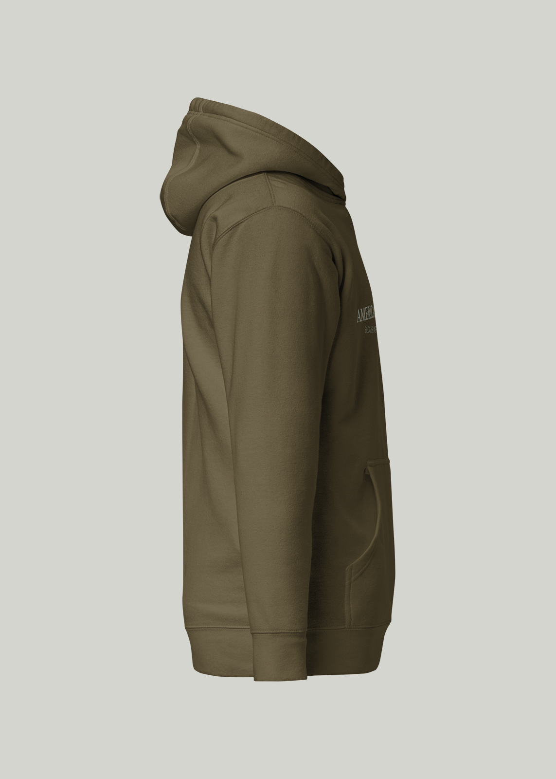 Men's 1123 Classic Hoodie (Gold Second GEN Logo)