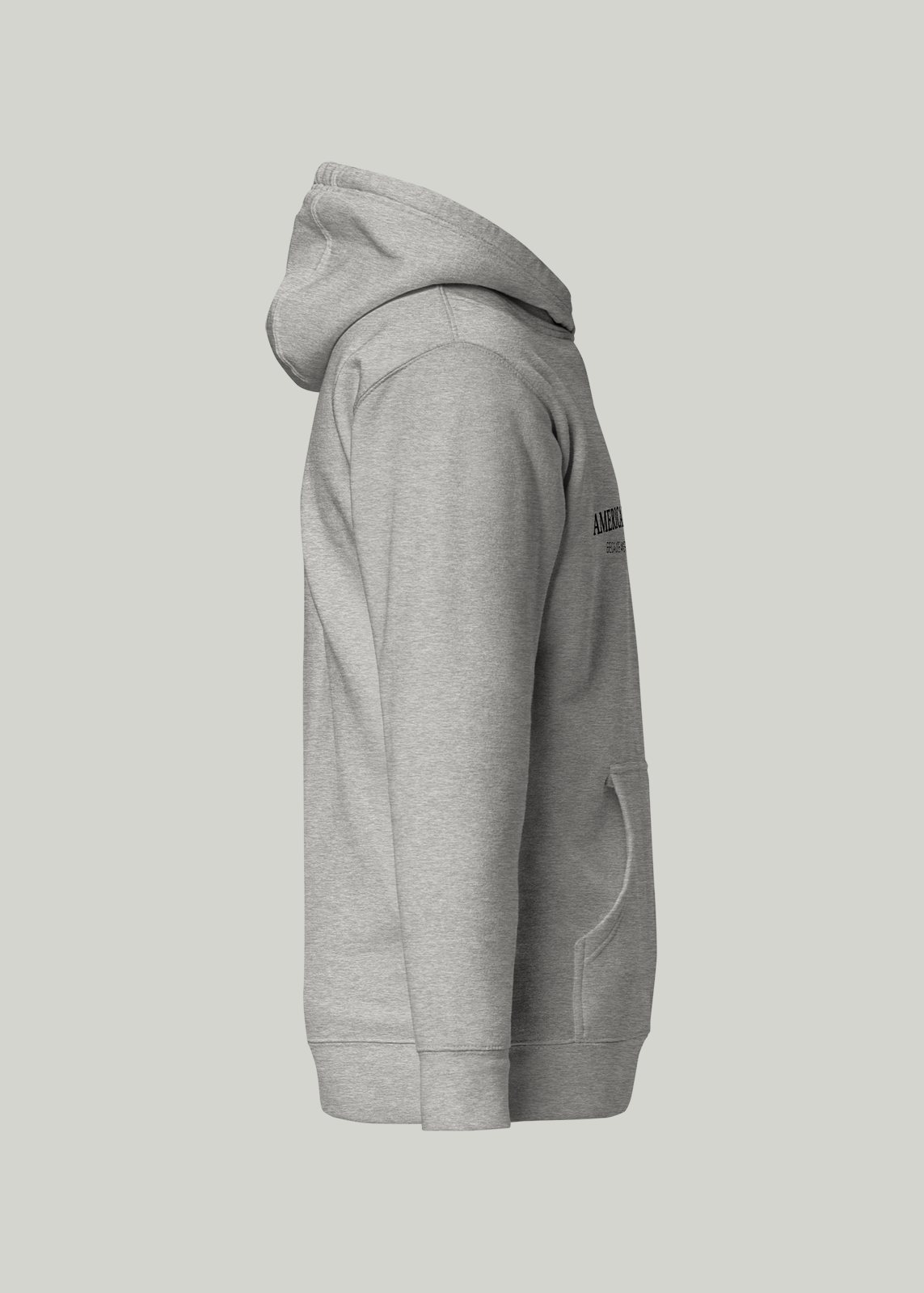 Men's 1123 Classic Hoodie (Black Second GEN Logo)
