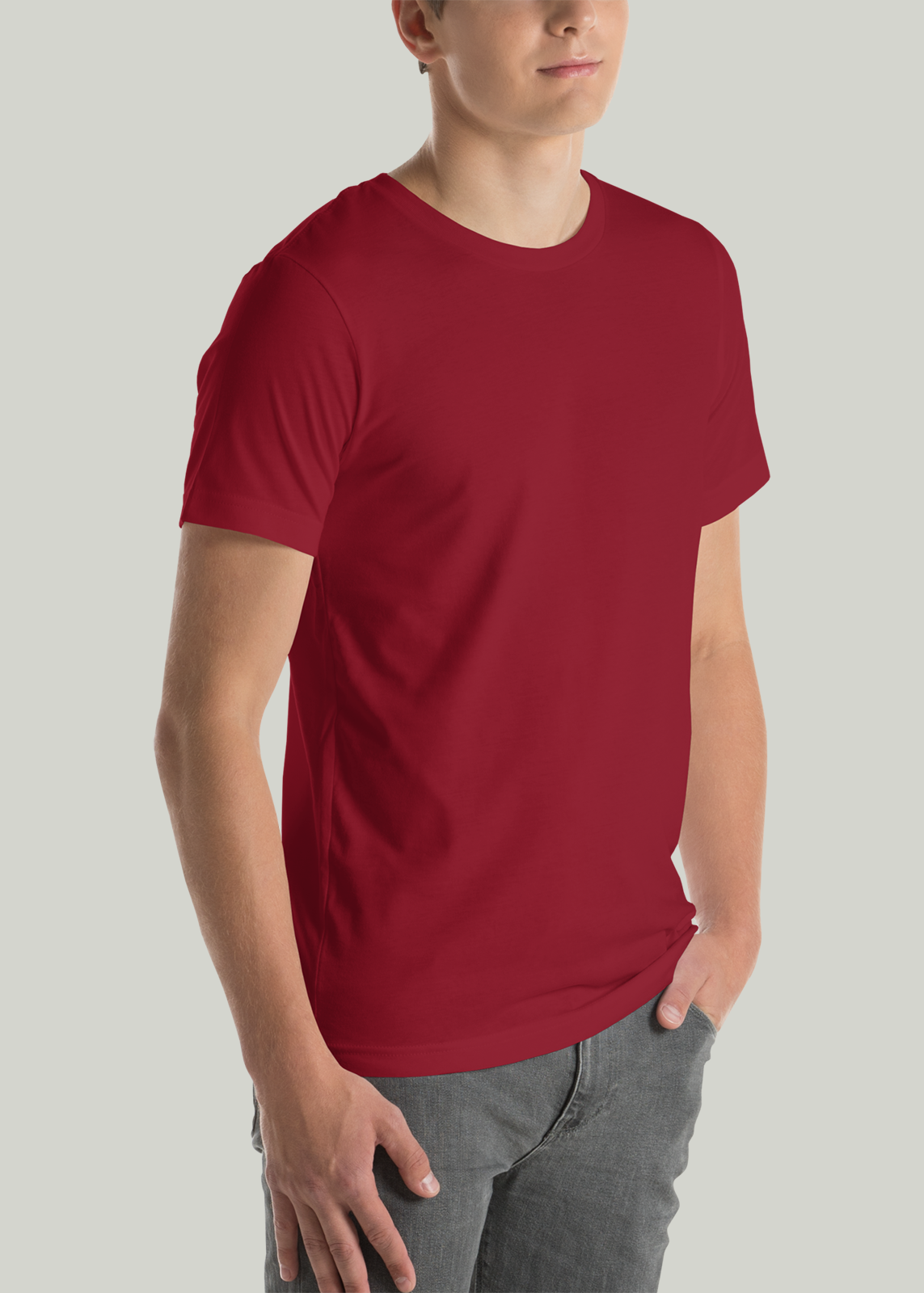 909DL Plain Short Sleeve T-Shirt (Men's)