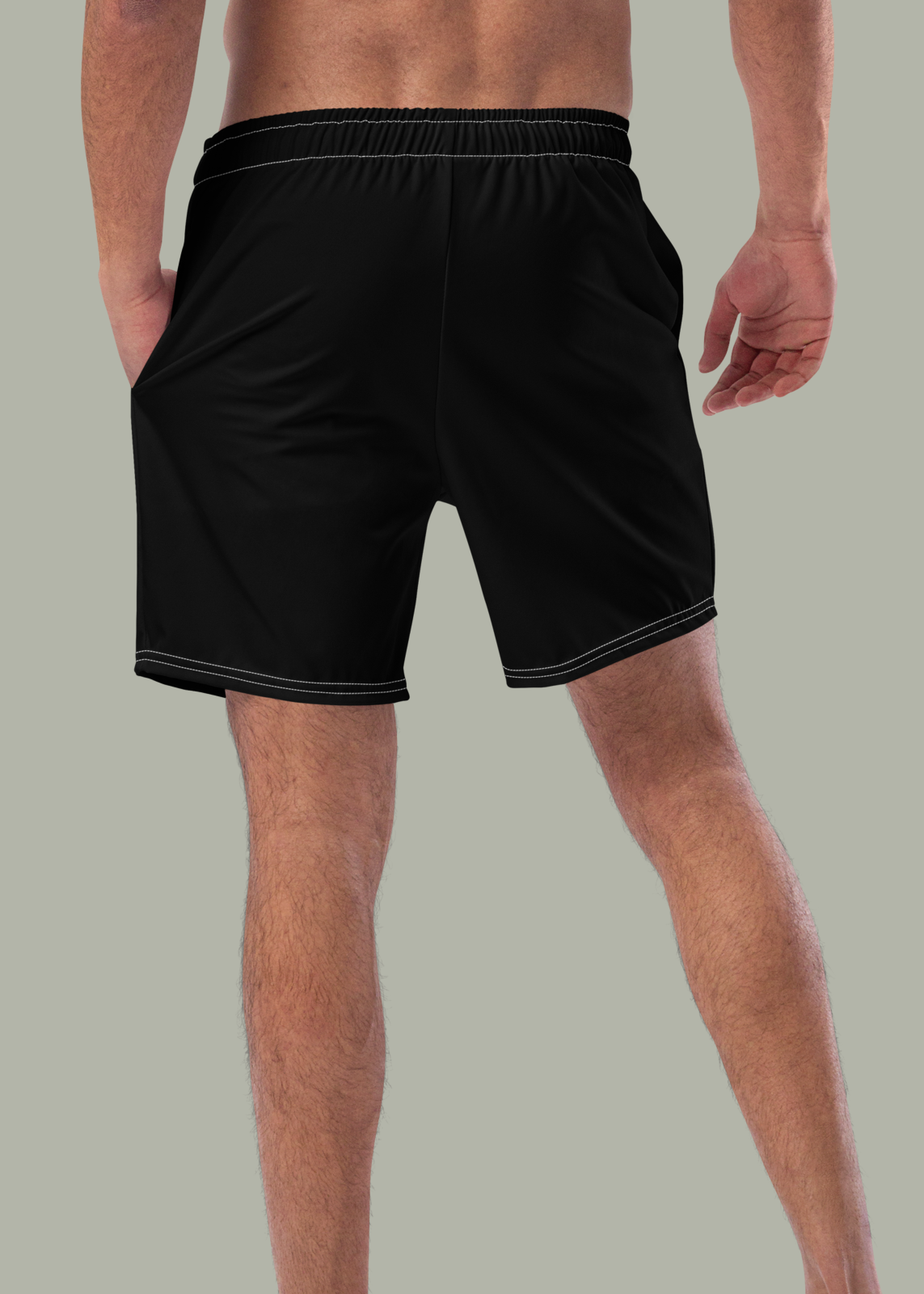 Third GEN Logo Black Swim Trunks (Men's)