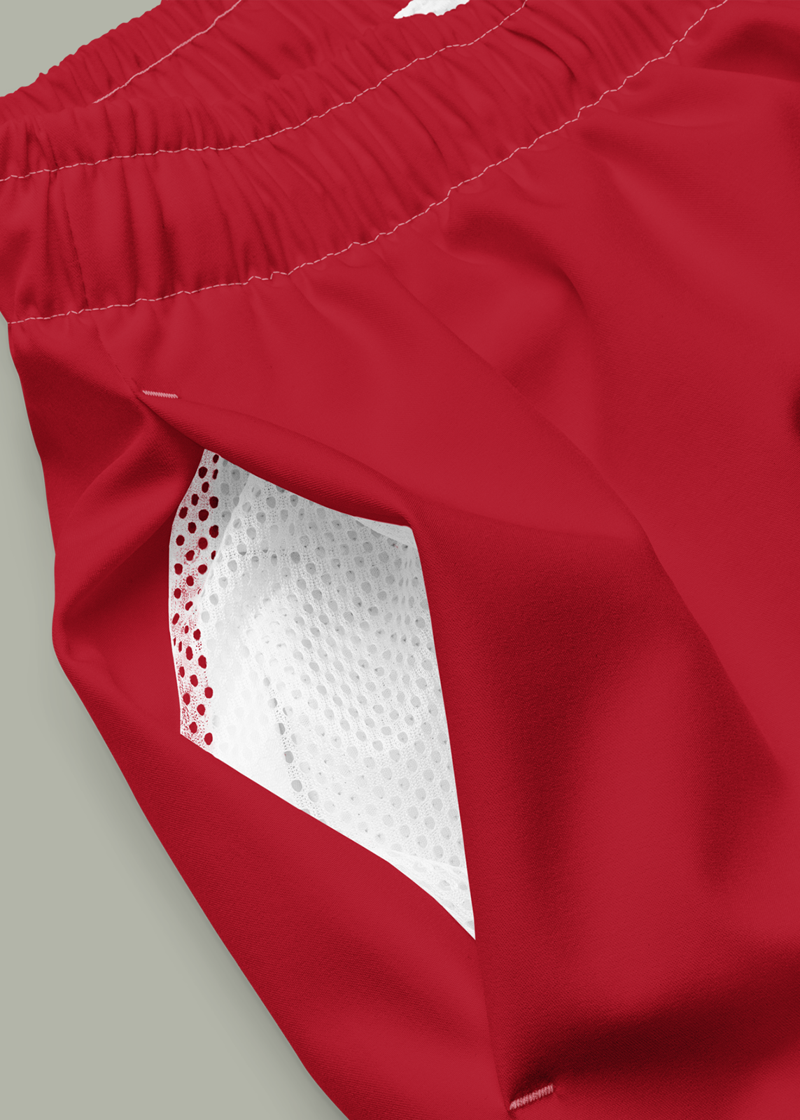 Third GEN Logo True Red Swim Trunks (Men's)