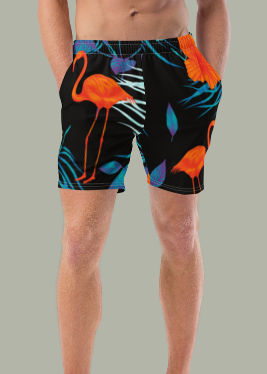 Tropic Flamingo Swim Trunks (Men's)